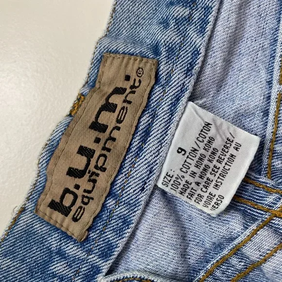 Vintgae 90s BUM Equipment High Waist Bermuda Short - Picture 8 of 8